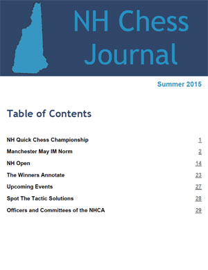NH Chess Journal Spring 2015